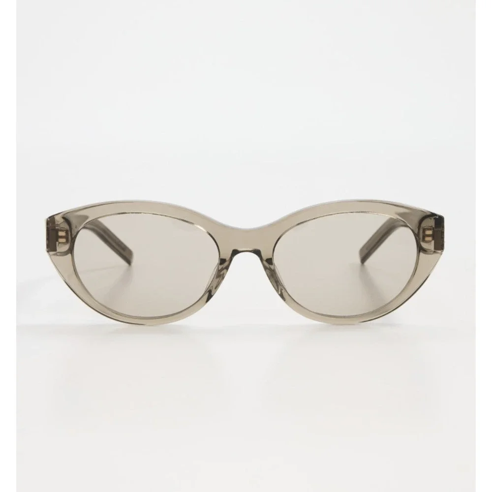 NWT Yves Saint Laurent SL M148 Brown Grey/ 54mm Sunglasses